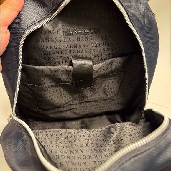 Men’s Armani Exchange Backpack - Black - Picture 5 of 9